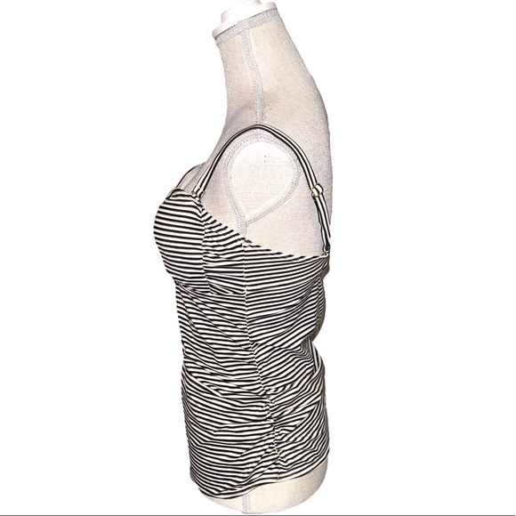 Soma Swim Bandeau Striped Tankini Top - Picture 5 of 16